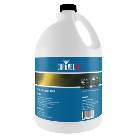 Chauvet DJ Geyser Move Fog Machine with Fluid and Bag Package