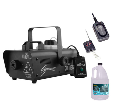 CHAUVET DJ Hurricane 1000 FC-W + Fog Fluid