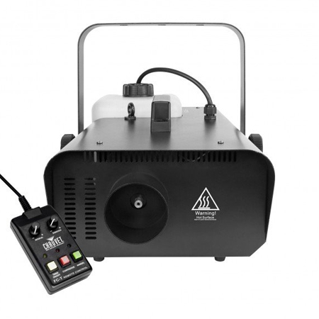 Chauvet DJ Hurricane 1302 Water-Based Fog Machine with 3-In-1 LED Effect Light & Strobe Lights Package