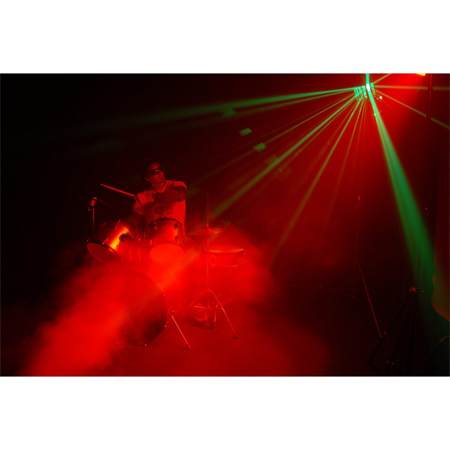 Chauvet DJ Hurricane 1302 Compact Water-Based Fog Machine with LED Linear Wash Light Package