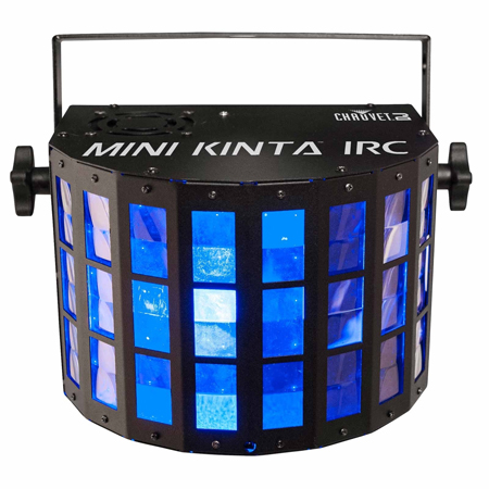 Chauvet DJ Hurricane 1302 Compact Water-Based Fog Machine with Mini Kinta IRC Effect Light Package