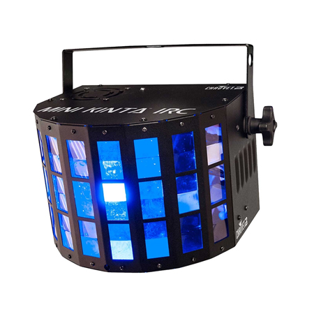 Chauvet DJ Hurricane 1302 Compact Water-Based Fog Machine with Mini Kinta IRC Effect Light Package