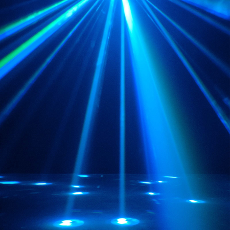 Chauvet DJ Hurricane 1302 Compact Water-Based Fog Machine with RGBCAW LED Effect Light Package