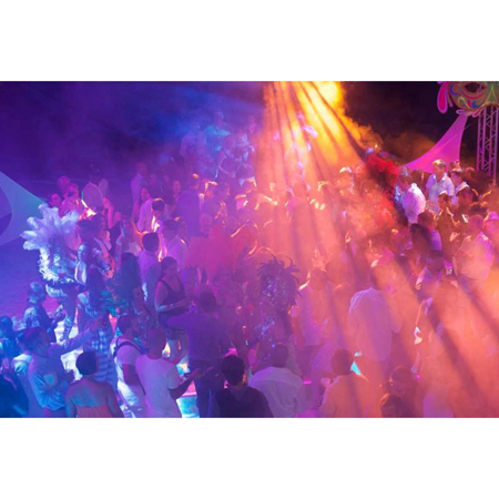 Chauvet DJ Hurricane 1302 Compact Water-Based Fog Machine with RGBCAW LED Effect Light Package