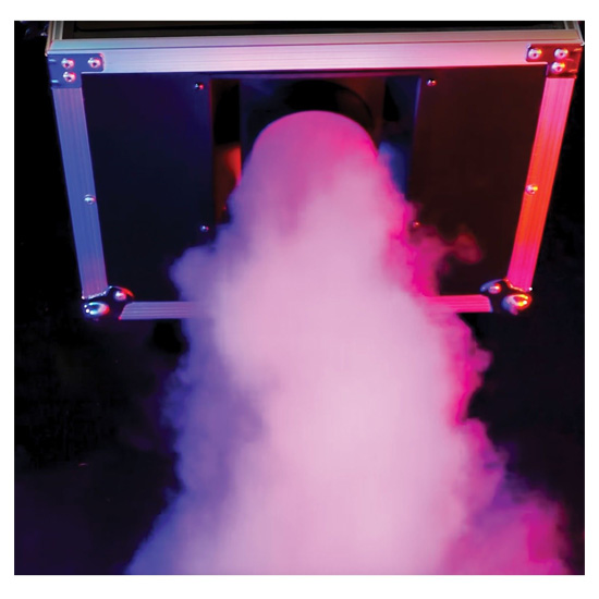 Chauvet DJ Cumulus Pro Low-lying Fog Machine + Fog Fluid + Derby Effect Light