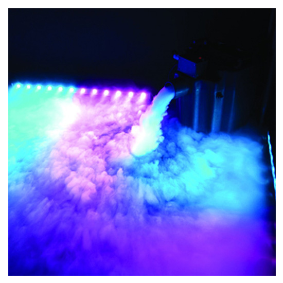 Chauvet DJ Nimbus Professional Dry Ice Smoke / Fog Machine with Carry Bag Package 