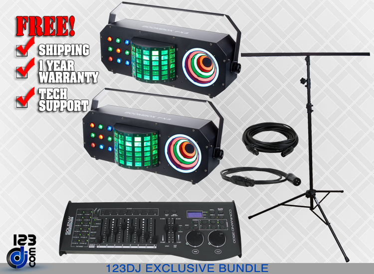 ADJ Boom Box FX3 Stand Pack 
