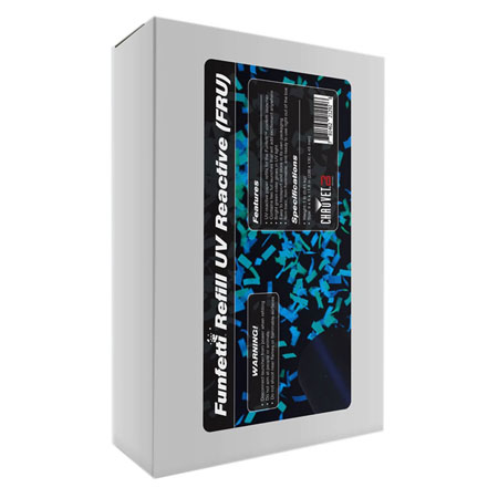 CHAUVET DJ Funfetti Shot + UV Cannon + 2x UV Confetti