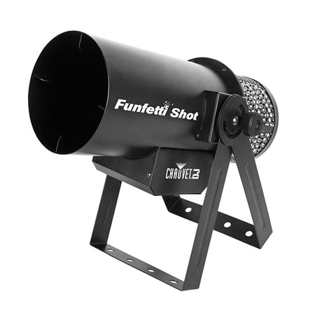 CHAUVET DJ Funfetti Shot + UV Cannon + 2x UV Confetti