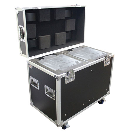 Chauvet DJ Intimidator Beam 355 IRC & Road Case Quad Bundle