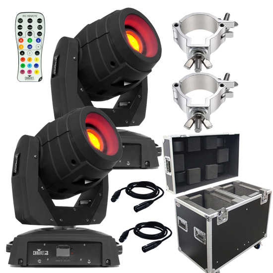 Chauvet DJ Intimidator Spot 355 IRC Duo & Road Case Package