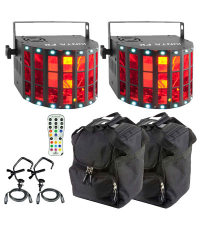 Chauvet DJ Kinta FX Compact Multi-Effect Light Duo Package | DJ LED