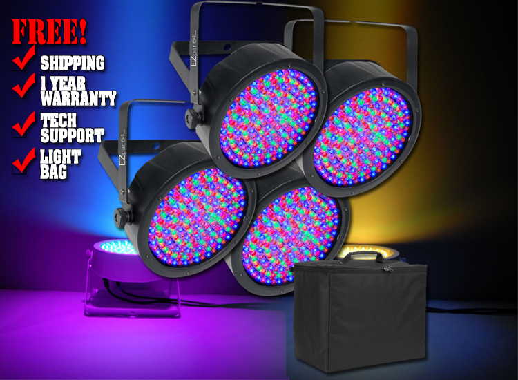 Chauvet EZPar 64 Four Pack