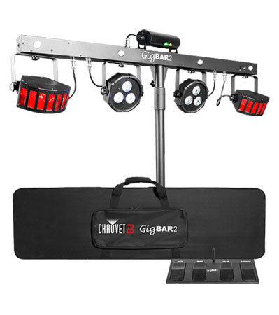 QSC K10.2 & KS112 Chauvet Gigbar 2 Package