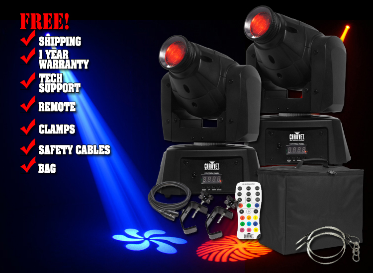 Chauvet Intimidator Spot 100 IRC Pack