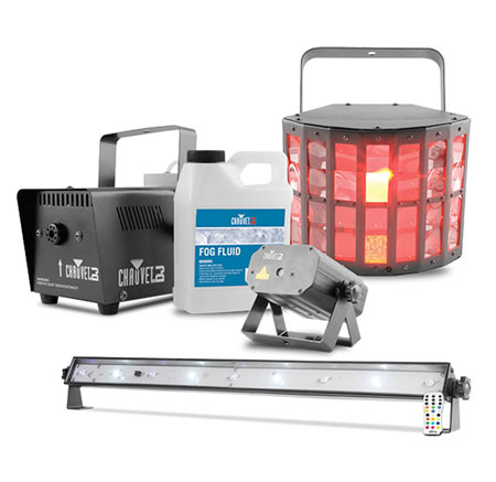 Chauvet Jam Pack Gold + Big Shot 2 Strobe