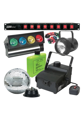 Eliminator six pak lighting special effect system