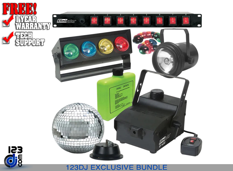 Eliminator six pak lighting special effect system