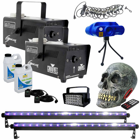 Halloween Fog & Lighting Horror Package