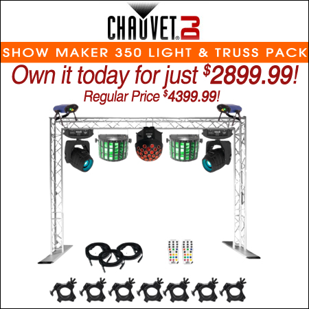  Chauvet DJ Show Maker 350 Light & Truss Pack 