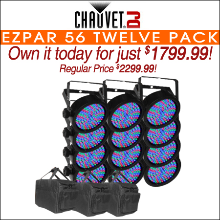 Chauvet EZPar 56 Twelve Pack