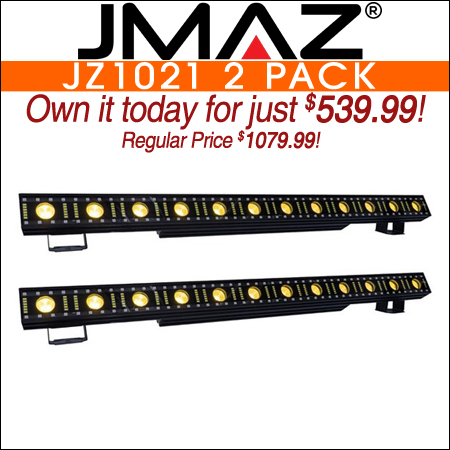 JMAZ Lighting JZ1021 PIXL FX BAR 2 Pack
