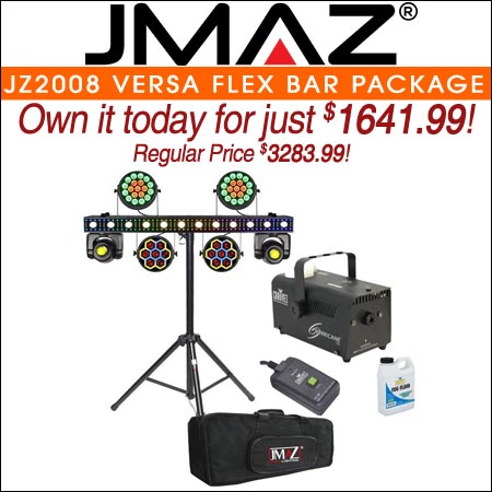 JMAZ Lighting JZ2008 Versa Flex Bar Package