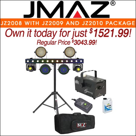 JMAZ Lighting JZ2008 with JZ2009 and JZ2010 Package