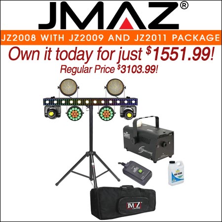 JMAZ Lighting JZ2008 with JZ2009 and JZ2011 Package