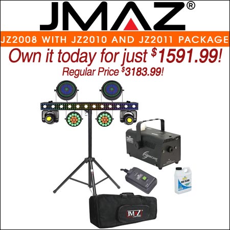 JMAZ Lighting JZ2008 with JZ2010 and JZ2011 Package