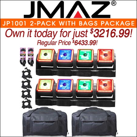 JMAZ Professional JP1001 2-Pack with Bags Package