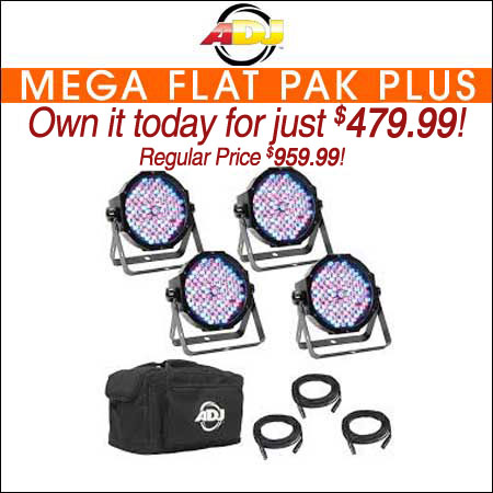 American DJ Mega Flat Pak Plus