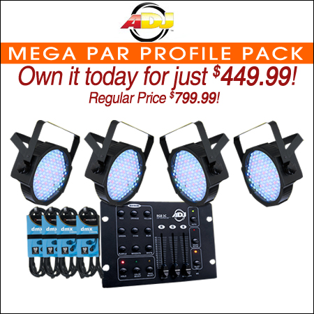 American DJ Mega Par Profile Pack