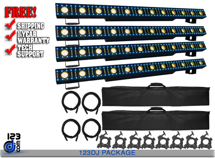 JMAZ Lighting JZ1021 PIXL FX BAR 4 Pack
