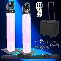 Chauvet DJ Intimidator Spot 255 IRC & Lighting Tower Duo Package