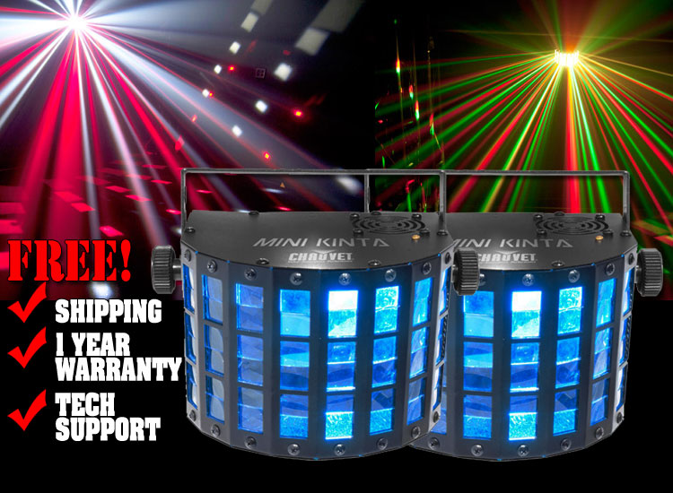 Chauvet Mini Kinta 2 Pack