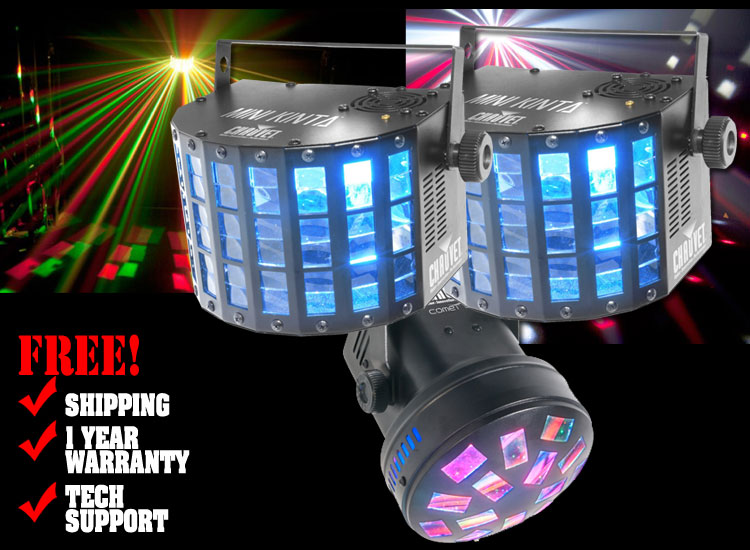 Chauvet Mini Kinta Comet Light Pack