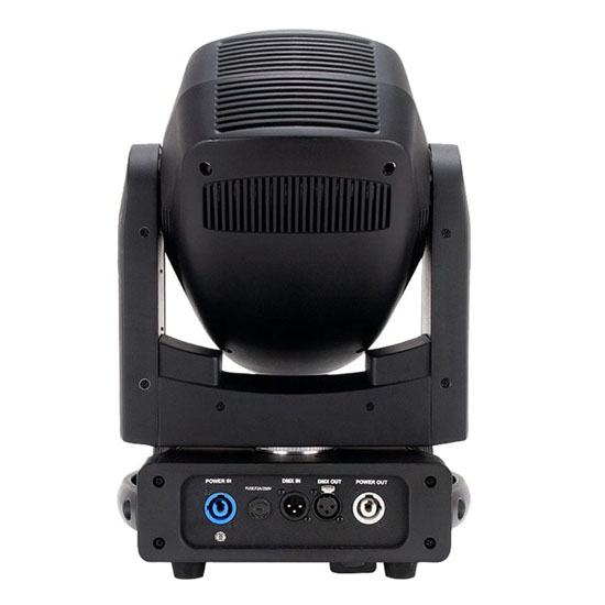 (2) American DJ Focus Spot 4Z 200W LED Moving Head Spot Fixtures with Touring Case Package