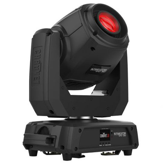 (2) Chauvet DJ Intimidator Spot 360X 100W LED Moving Heads with Carrying Case Package