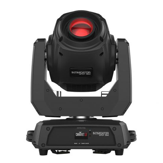 (2) Chauvet DJ Intimidator Spot 360X 100W LED Moving Heads with Carrying Case Package