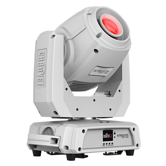 (2) Chauvet DJ Intimidator Spot 360 White Moving Heads with American DJ myDMX Go Wireless App & Carrying Case Package