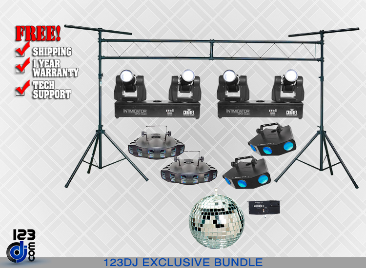Chauvet DJ Intimidator Spot Duo Pack 4