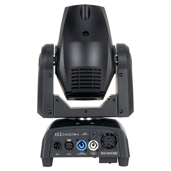 American DJ Focus Spot 2X 100W LED DMX Gobo Moving Head Light 4 pack with Flight Case