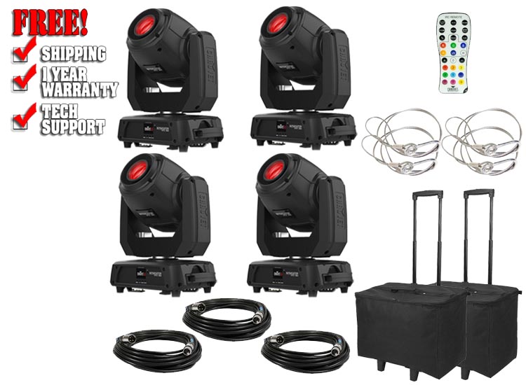 Chauvet DJ Intimidator Spot 360 Four Pack    