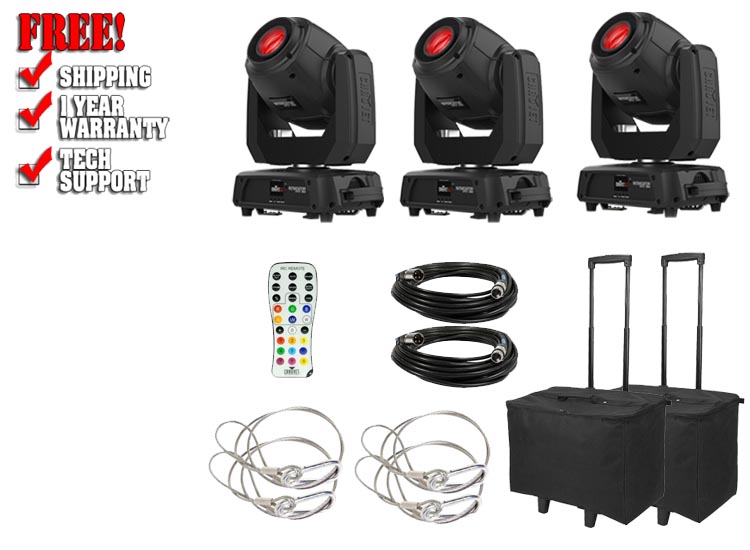 Chauvet DJ Intimidator Spot 360 Three Pack    