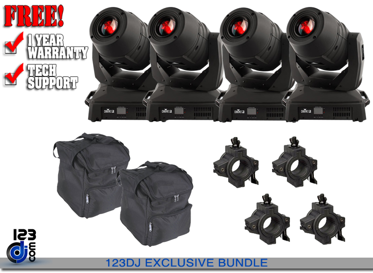 Chauvet DJ Intimidator Spot 455z IRC Four Pack 