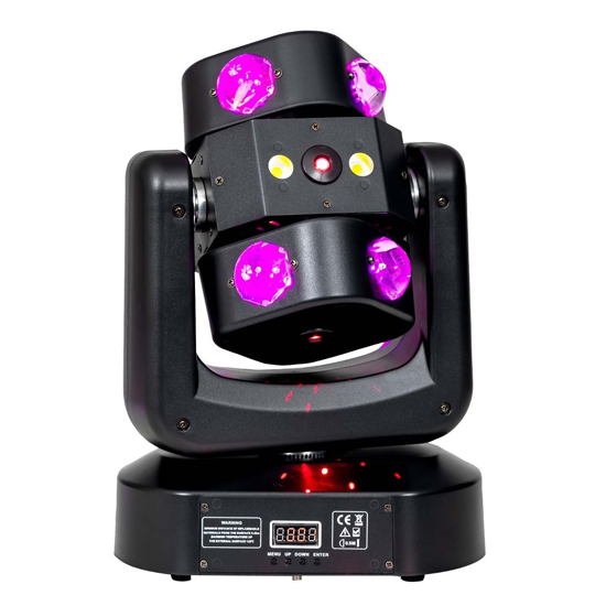 (2) ColorKey CKU-1072 Droid FX Multi-Effect Moving Head with Utility Bag Package