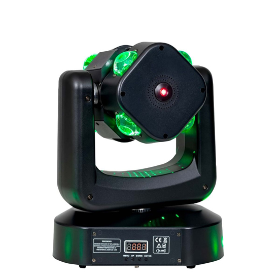 (2) ColorKey CKU-1072 Droid FX Multi-Effect Moving Head with Utility Bag Package