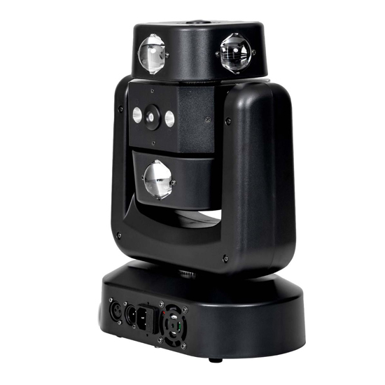 (2) ColorKey CKU-1072 Droid FX Multi-Effect Moving Head with Utility Bag Package