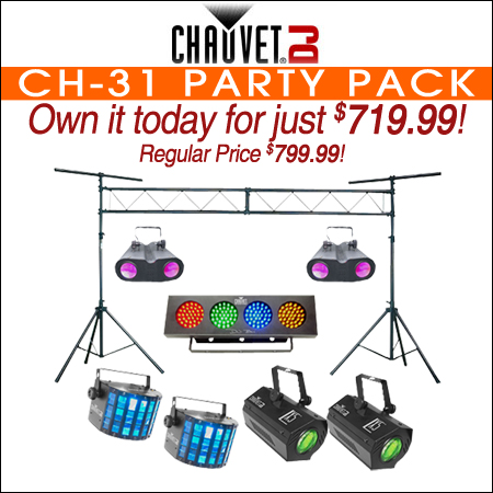 Chauvet DJ CH-31 Party Pack